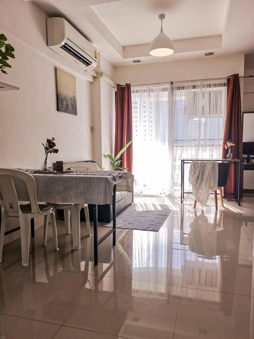 Tower Resident In The Heart Of Bangkok Shopping Center Apartment Makkasan Exterior photo